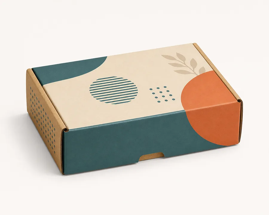 Roll-end tuck mailer Finished box