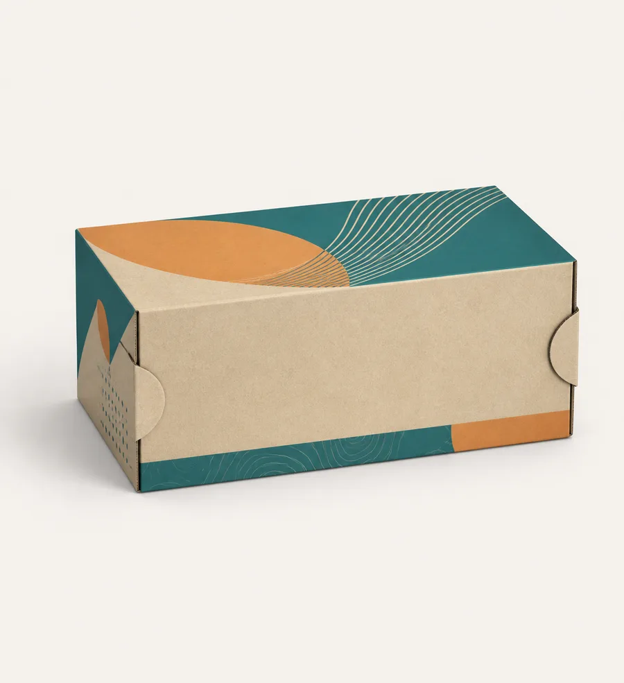 Wing-lock mailer Finished box