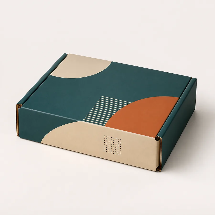 Double side-lock mailer