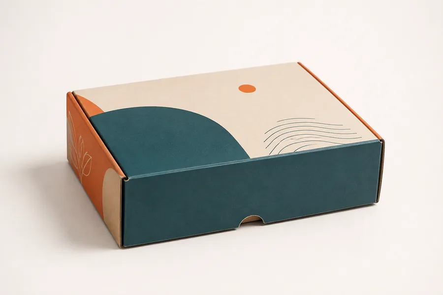Front-tuck e-commerce box Finished box