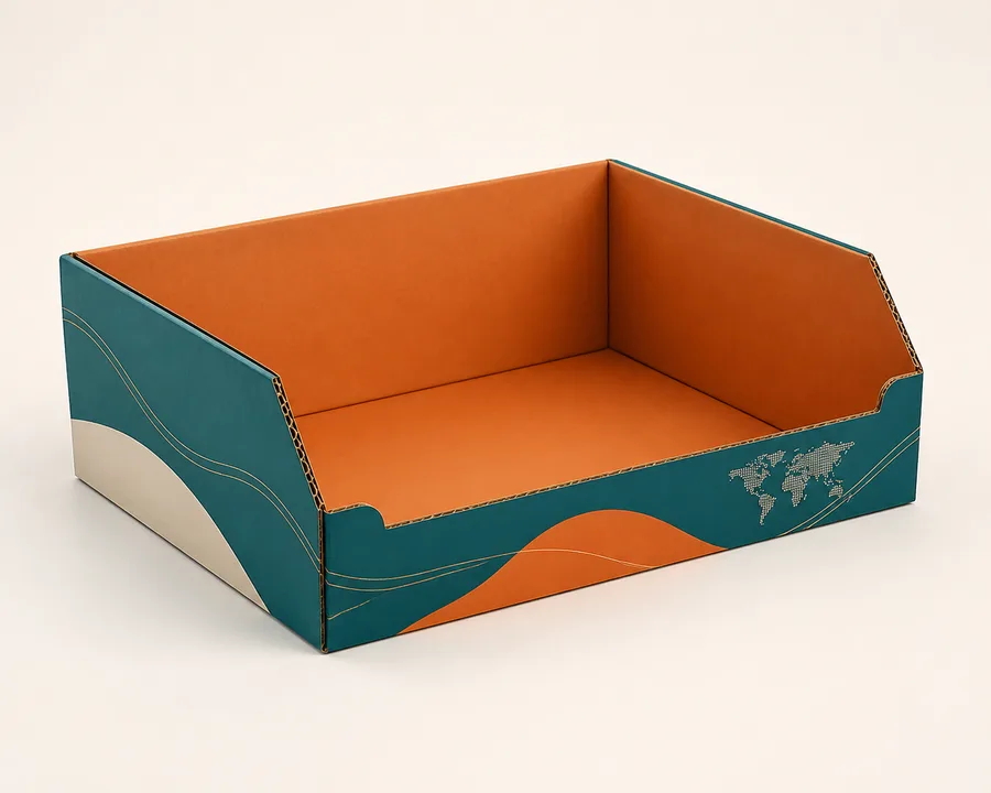 E-commerce display tray Finished box