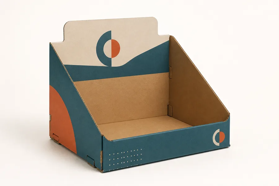 Locking display box Finished box